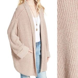 Free People Low Tide Oversized Cardigan